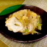 【ゴーヤとみょうがの卵とじ】の作り方　夏野菜レシピ　沖縄野菜　　