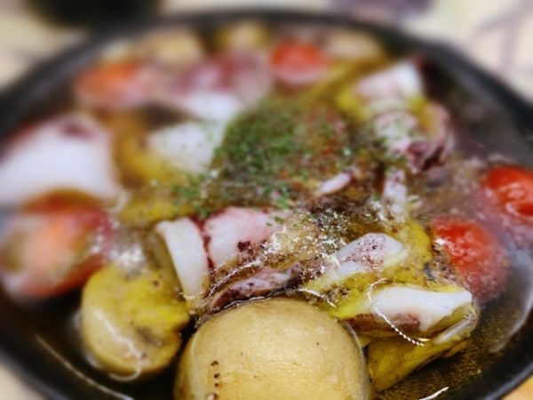 〖イカのアヒージョ〗の作り方　魚介料理レシピ　簡単スペイン料理