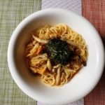 簡単、美味しい和風スパゲッティ🍝〖浅利、しめじ、キムチのスープパスタ〗の作り方
