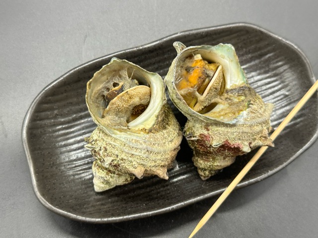 魚介料理レシピ〖サザエのつぼ焼き〗